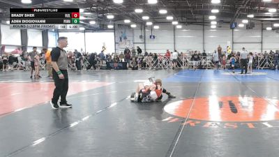 110 lbs Round 3 (12pm Friday) - Aden Diogiovanni, POWA vs Brady Sher, Florida Elite