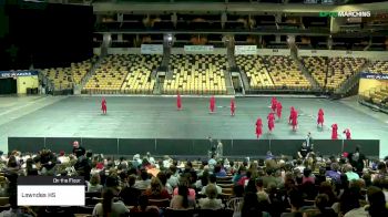 Lowndes HS at 2019 WGI Guard Southeast Power Regional