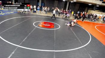 157 lbs Quarterfinal - Julian Rammelkamp, Unattached vs Gavin Beauchamp, Unattached