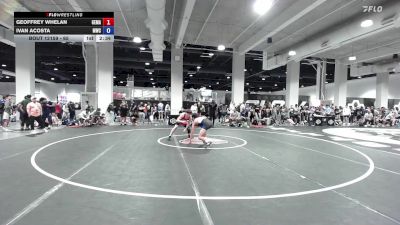 65 lbs Champ. Round 2 - Geoffrey Whelan, George Mason vs Ivan Acosta, Menlo Wrestling Club