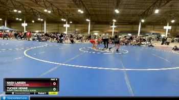 105 lbs Cons. Semi - Tucker Henne, Nampa Christian Middle School vs Nash Larsen, Canfield Middle School