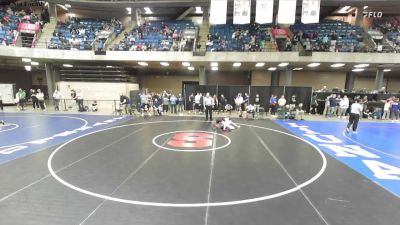 106 lbs Quarterfinal - Jake Pechter, Deerfield vs Connor Eggers, Ottawa (Marquette)