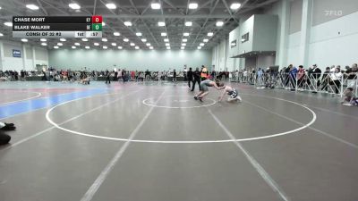 126 lbs Consi Of 32 #2 - Chase Mort, KY vs Blake Walker, DE
