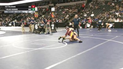 138 lbs Round Of 32 - Kai Villegas, Lincoln (SF) vs Silas Varner, Bakersfield (CS)