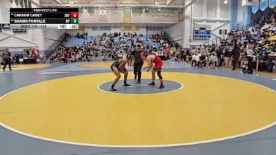 150 lbs Cons. Round 1 - Carson Casey, Smyrna H S vs Shawn Fonville, Mt Pleasant H S