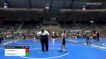 84 lbs Quarterfinal - Dawson Youngblut, Iawc vs Justin Williamson, Region Wrestling Academy