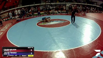 86 lbs Placement Matches (8 Team) - Caleb Weldon, Montana vs ARCHIE MENDEZ, Idaho