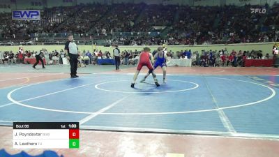 101 lbs Round Of 64 - Justice Poyndexter, Bixby vs Aiden Leathers, Tulsa Union