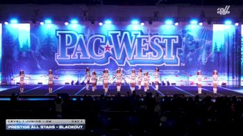 Prestige All Stars - Blackout [2026 L1 Junior - D2 Day 1] 2026 PacWest Grand Nationals