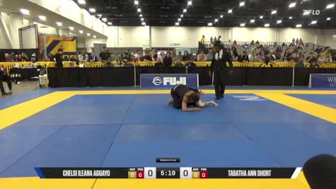 Tabatha Ann Short vs Chelsi Ileana Aguayo 2025 World IBJJF Jiu-Jitsu No-Gi Championship