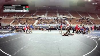 185-D2 Semifinal - Jessi Donohue, Antelope Union High School vs Sydnee Finch, Round Valley High School