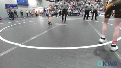 55 lbs Rr Rnd 2 - Tristan Garland, Berryhill Wrestling Club vs Aj Brown, Choctaw Ironman Youth Wrestling