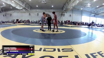 215 lbs Round 1 - Mason Parrill, Beast Mode Wrestling vs Brody Goodrich, Ohio