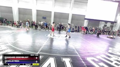 117 lbs Semifinal - Khangarid Erdembilegt, WA vs Nicholas Meza, AZ