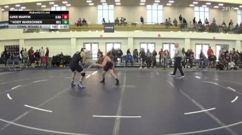 174 lbs Cons. Round 5 - Luke Martin, Alma vs Kody Marschner, Millikin