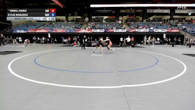 110 lbs Cons. Round 4 - Emma Jones, Indiana Tech vs Kylie Robledo, Baker