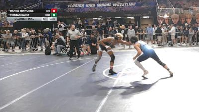 157 2A Quarterfinal - Daniel Quinones, Springstead vs Tristan Sainz, Somerset