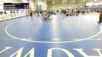 170 lbs 5th Place - Akeem Mitchell, NM vs Ryan Thompson, NC