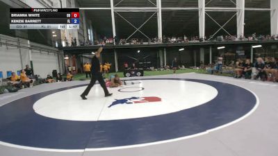 207 lbs Brianna White, Colorado vs Kenzie Barrett, Florida