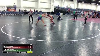 165 lbs Round 6 (16 Team) - Caden Smart, Nebraska Smash (Dev A) vs Scott Cook, Florida Young Gunslingers