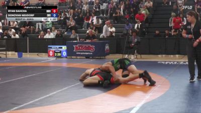 65kg Quarterfinal - Ryan Dahcha, Matmen Wrestling Club vs Donovan Neudorf, Saskatoon Wrestling Club
