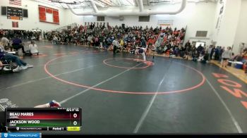 160 lbs Quarterfinal - Jackson Wood, Cody vs Beau Mares, Laurel