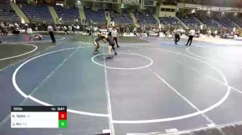 160 lbs Consi Of 4 - Kai Saito, Litt Wrestling vs June An, Hub City WC