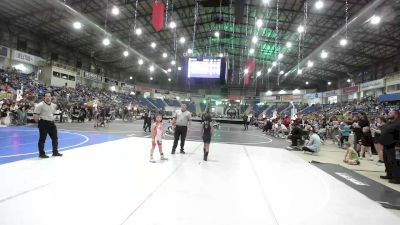 64 lbs Final - Isabelle Lopez, Brighton WC vs Yarexi De La Cruz, Platte Valley Junior Wrestling
