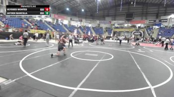 116 lbs Consolation - Ulysses Montes, Bear Cave WC vs Jayden Mancilla, Ravage WC