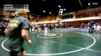 165 lbs Cons. Round 3 - Joseph Reza, South Bakersfield vs Zach Posada, Poway