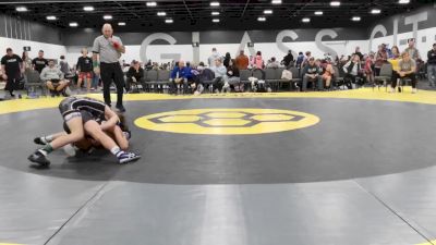 90 lbs Round 2 (6 Team) - Walker Hoffman, Steller Trained vs Wyatt Melchi, Fort Hammers