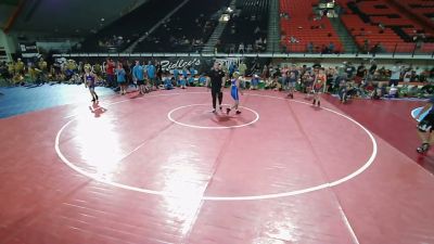 110 lbs Levi Hill, Utah 2 12U Boys vs Tanner Kunze, Oregon 12U Boys