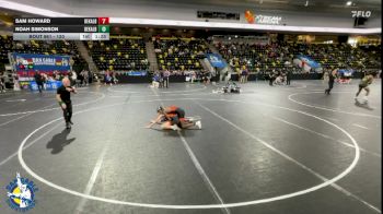 120 lbs Cons. Round 4 - Noah Simonson, DeKalb vs Sam Howard, DeKalb