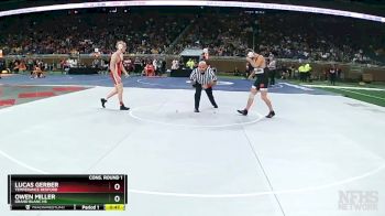 D1-138 lbs Cons. Round 1 - Owen Miller, Grand Blanc HS vs Lucas Gerber, Temperance Bedford