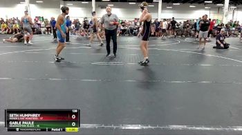 138 lbs Round 3 (4 Team) - Seth Humphrey, Moser`s Mat Monsters vs Gable Paule, Headhunters Black