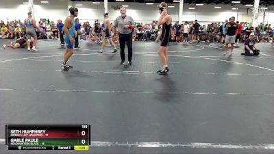 138 lbs Round 3 (4 Team) - Seth Humphrey, Moser`s Mat Monsters vs Gable Paule, Headhunters Black