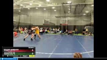 250 lbs Round 2 (6 Team) - Eylott Gorsuch, Wyoming Gold vs Kingston Oe, Montana Silver