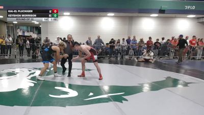 215 lbs Round Of 32 - Kal-El Fluckiger, AZ vs Keyshon Morrison, NC