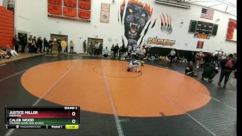 138C Round 2 - Caleb Wood, Thunder Basin High School vs Justice Miller, Shoshoni