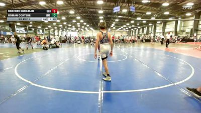 112 lbs Rr Rnd 2 - Tony Biondillo, Ohio United - MS vs Dakshith Bathina, Mat Warriors Yellow MS - MS