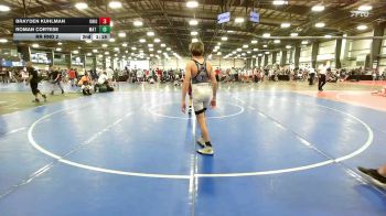 112 lbs Rr Rnd 2 - Tony Biondillo, Ohio United - MS vs Dakshith Bathina, Mat Warriors Yellow MS - MS