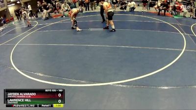 160 lbs Quarterfinal - Lawrence Hill, Shootbox vs Jayden Alvarado, Aniciete Training Club