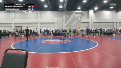 157 lbs Champ. Rd Of 16 - Joshua Stonebraker, Triangle Wrestling Academy vs Devin Johnson, Askren Wrestling Academy