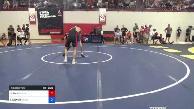 65 kg Round Of 128 - Jeffrey Boyd, Pennsylvania vs Ian Oswalt, Brown Regional Training Center