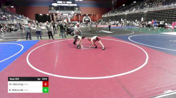 106 lbs Quarterfinal - William Manning, Project WC vs Burke Malyurek, Touch Of Gold WC