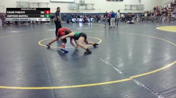 120 lbs Cons. Round 3 - Caleb Publico, Oregon City vs Jamyson Bartell, Pendleton