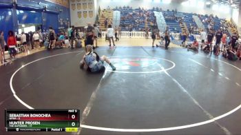 138 lbs Quarters & Wb (16 Team) - Hunter Prosen, The Outsiders vs SEBASTIAN BONOCHEA, NFWA