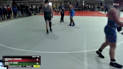 235 lbs Cons. Round 3 - Brevyn Agre, Roseau vs Messiah Vizenor, Foley