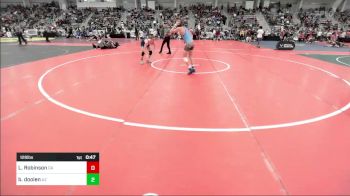 126 lbs Consi Of 64 #1 - Landon Robinson, GA vs Bergen Doolen, AZ