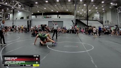 144 lbs Round 7 (8 Team) - Leitrim Valderamma, Pocono Regional WC vs Ryder Kolat, Cavalier WC